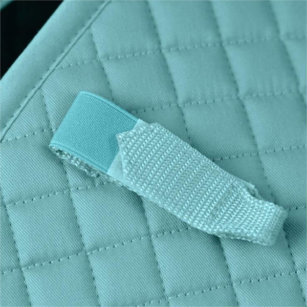 2025 Weatherbeeta Prime Air-Tec Jump Shaped Saddle Pad 1028251 - Light Aqua